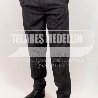 Pantalón Gris con rayas - Hombre